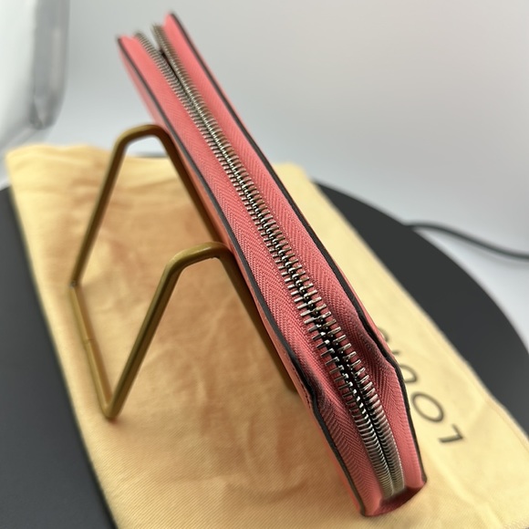 AUTHENTIC LOUIS VUITTON M60663 Epi Pink Zippy Around Wallet - Picture 15 of 15